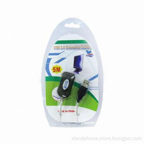 USB 5m extension cable, fully compatible with PC